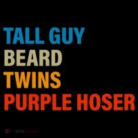 Tall Guy Beard Twins Purple Hoser Funny Meme Coffee Mug thumb 5