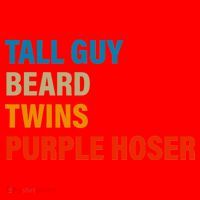 Tall Guy Beard Twins Purple Hoser Funny Meme Santa Hat thumb 1