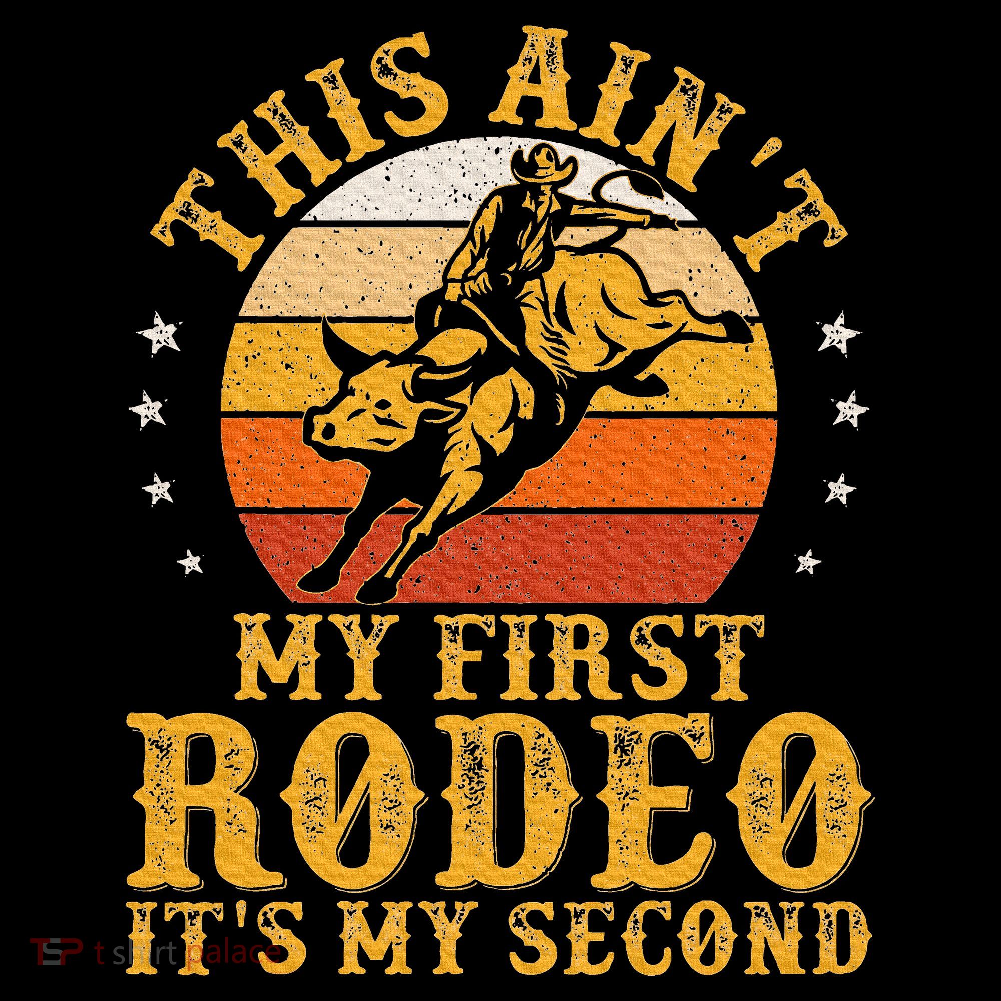 This AinT My First Rodeo ItS My Second Bull Riding Art Mousepad