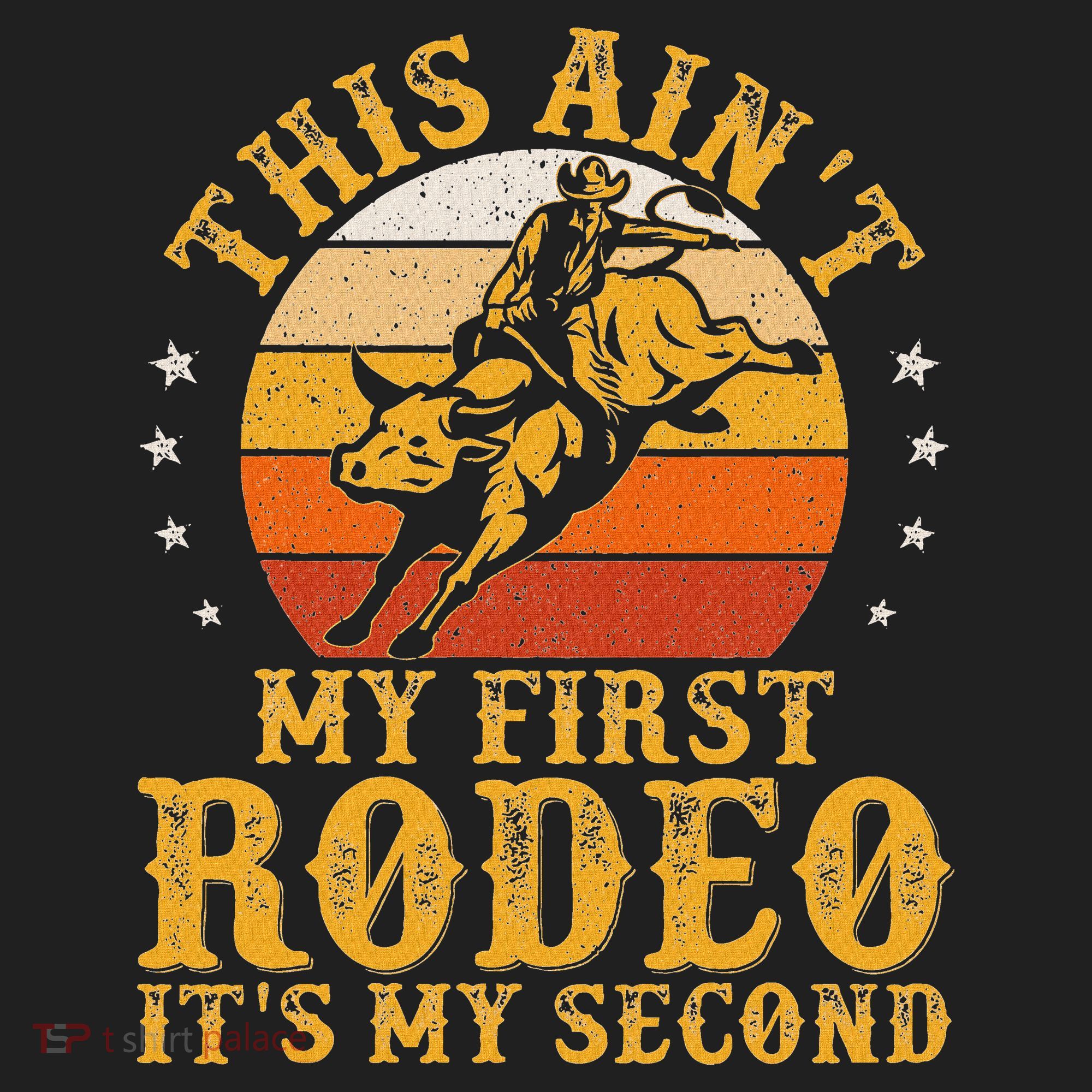 This AinT My First Rodeo ItS My Second Bull Riding Art Hat