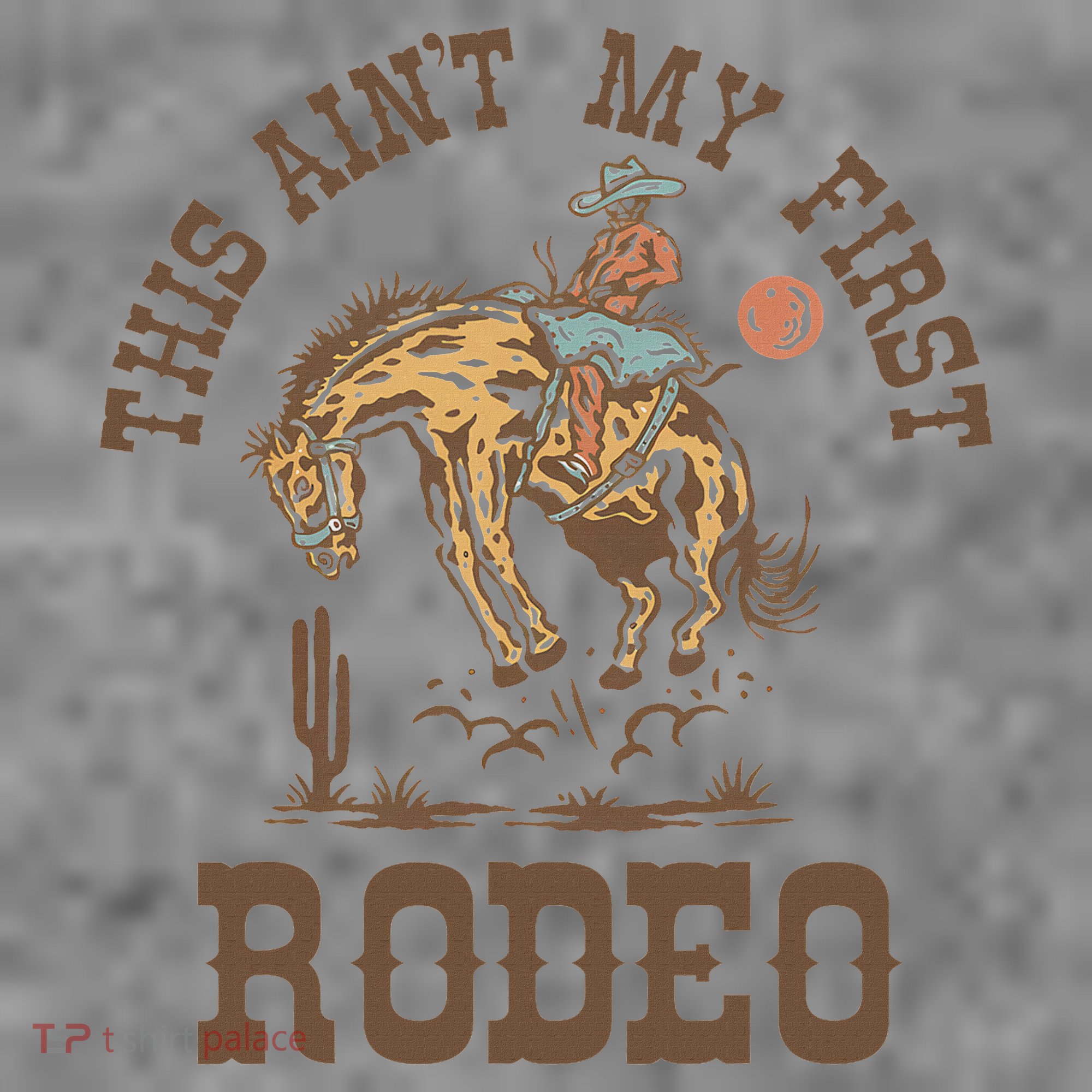 This Ain't My First Rodeo Western Country Cowboy Birthday Toddler Hoodie