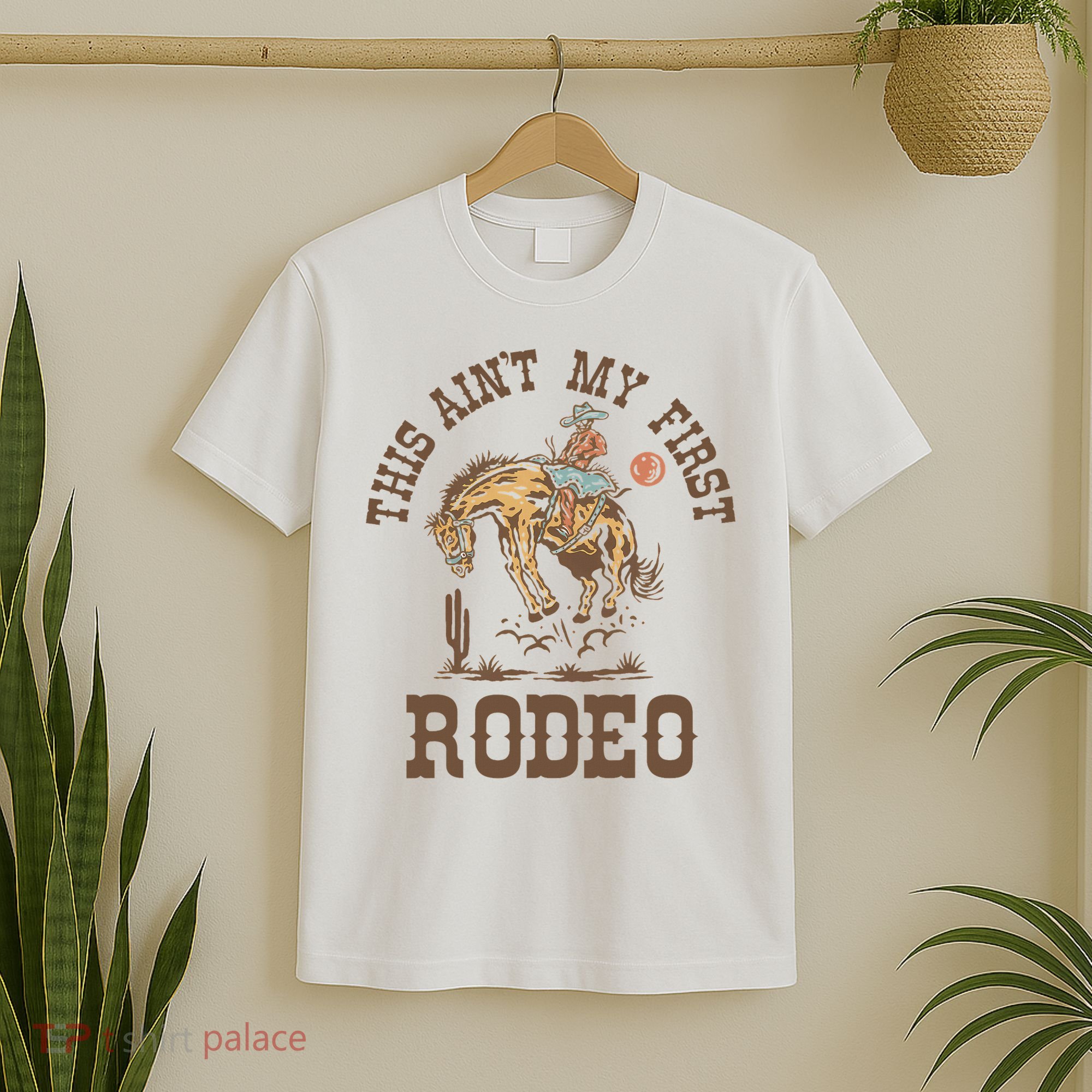 This Ain't My First Rodeo Western Country Cowboy Birthday T-Shirt