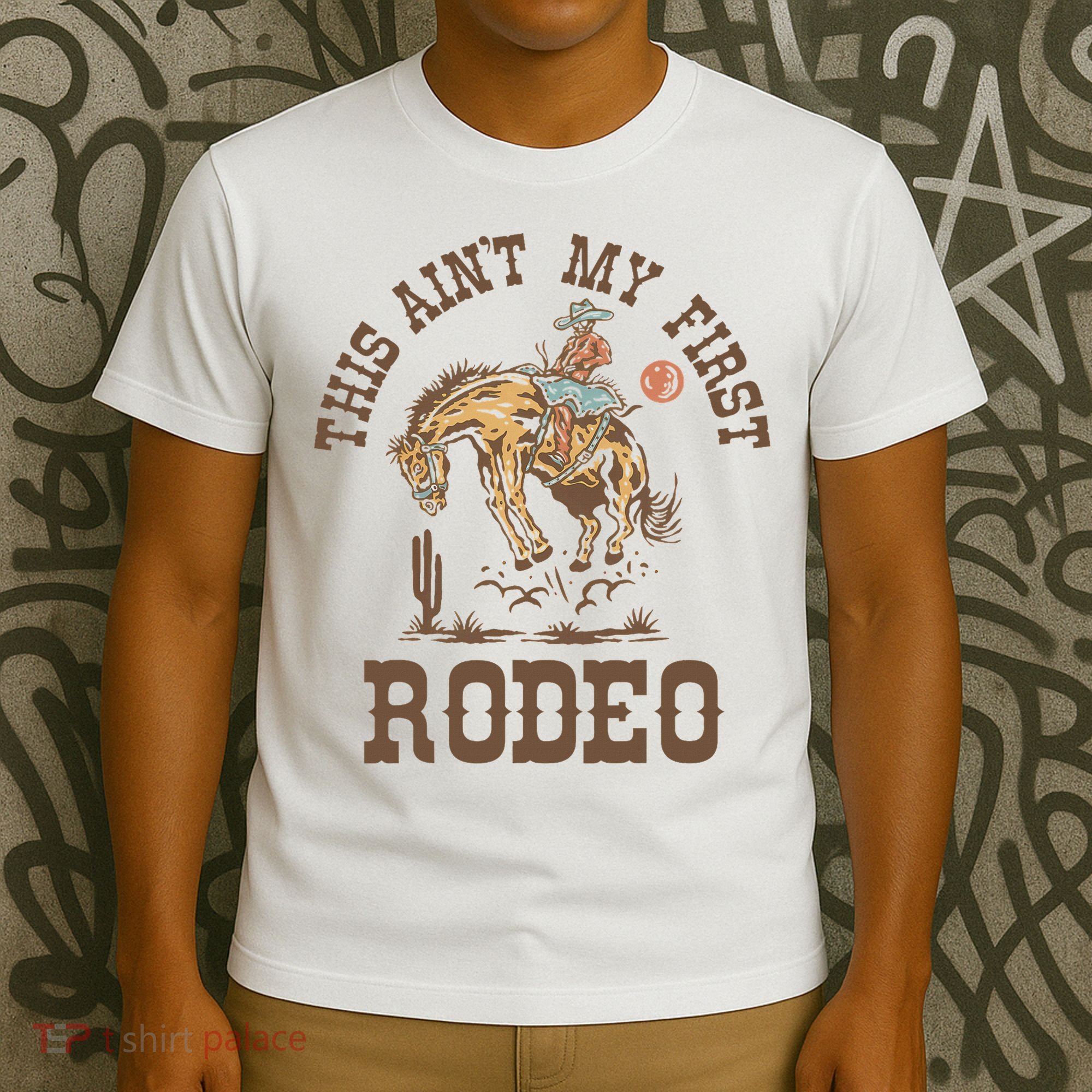 This Ain't My First Rodeo Western Country Cowboy Birthday T-Shirt