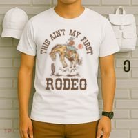 This Ain't My First Rodeo Western Country Cowboy Birthday T-Shirt thumb 6