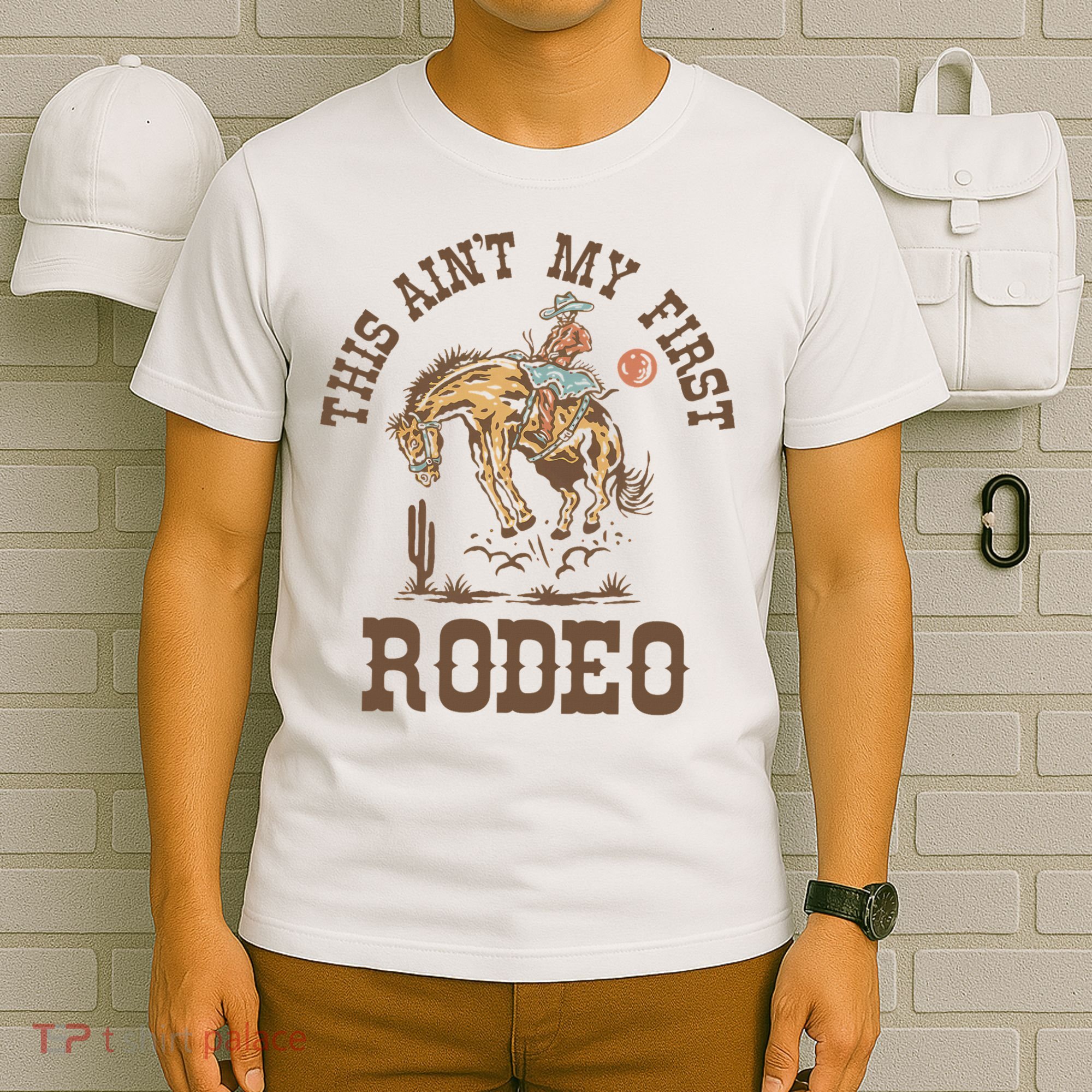 This Ain't My First Rodeo Western Country Cowboy Birthday T-Shirt