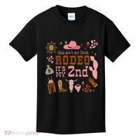 This AinT My First Rodeo Its My 2nd Girl Birthday Outfit Kids T-Shirt thumb 0