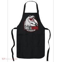 Three Asaurus Matching Family Dinosaur 3rd Birthday Apron thumb 0