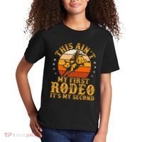 This AinT My First Rodeo ItS My Second Bull Riding Kids T-Shirt thumb 2
