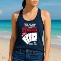 There Are More Things In Life Than Poker Women's Tank Top thumb 2