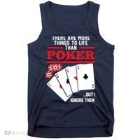 There Are More Things In Life Than Poker Tank Top thumb 0