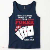 There Are More Things In Life Than Poker Tank Top thumb 2