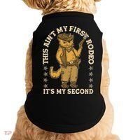 This Ain’T My First Rodeo It’S My Second Doggie Tank thumb 0