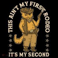 This Ain’T My First Rodeo It’S My Second USA-Made Doggie Bandana thumb 2