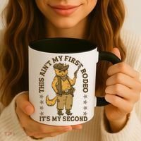 This Ain’T My First Rodeo It’S My Second Coffee Mug thumb 3