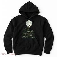 Three Alligator Moon Hoodie thumb 0