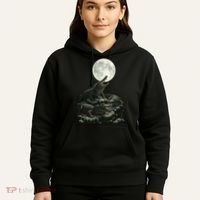 Three Alligator Moon Hoodie thumb 5