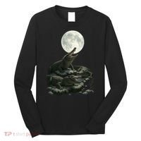 Three Alligator Moon Long Sleeve Shirt thumb 0