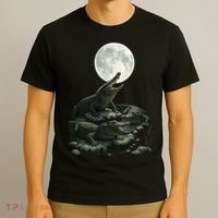 Three Alligator Moon T-Shirt thumb 3