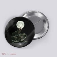 Three Alligator Moon Button thumb 0