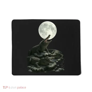 Three Alligator Moon Mousepad