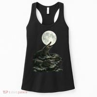 Three Alligator Moon Women's Tank Top thumb 0