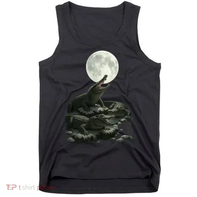 Three Alligator Moon Tank Top