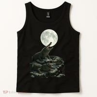 Three Alligator Moon Tank Top thumb 2