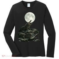 Three Alligator Moon Women's Long Sleeve Shirt thumb 0