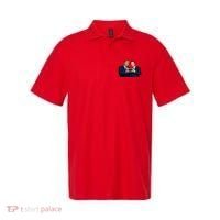 Trump And Musk One Heart Team Funny Polo thumb 0