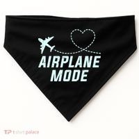 Travel Airplane Mode Vacation For World Travel Gift USA-Made Doggie Bandana thumb 0