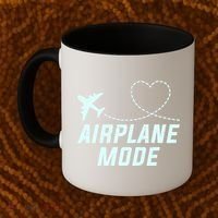 Travel Airplane Mode Vacation For World Travel Gift Coffee Mug thumb 2