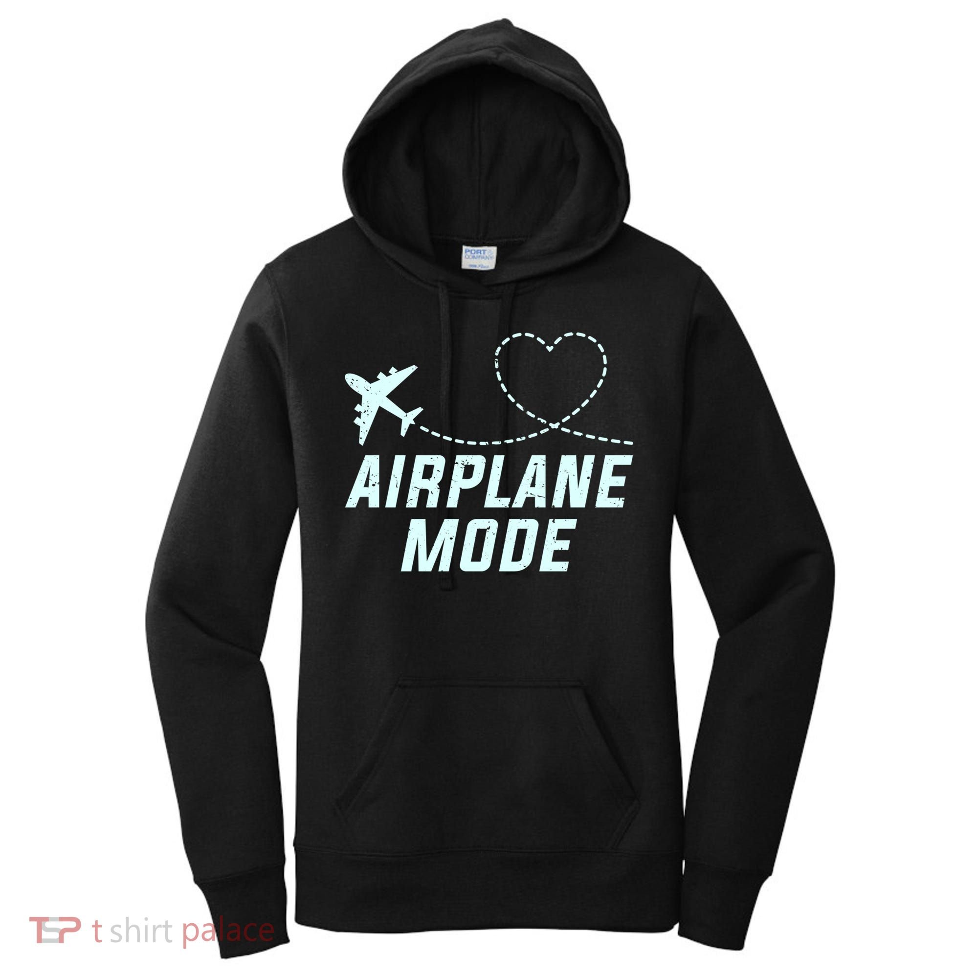 Travel Airplane Mode Vacation For World Travel Gift Women's Hoodie