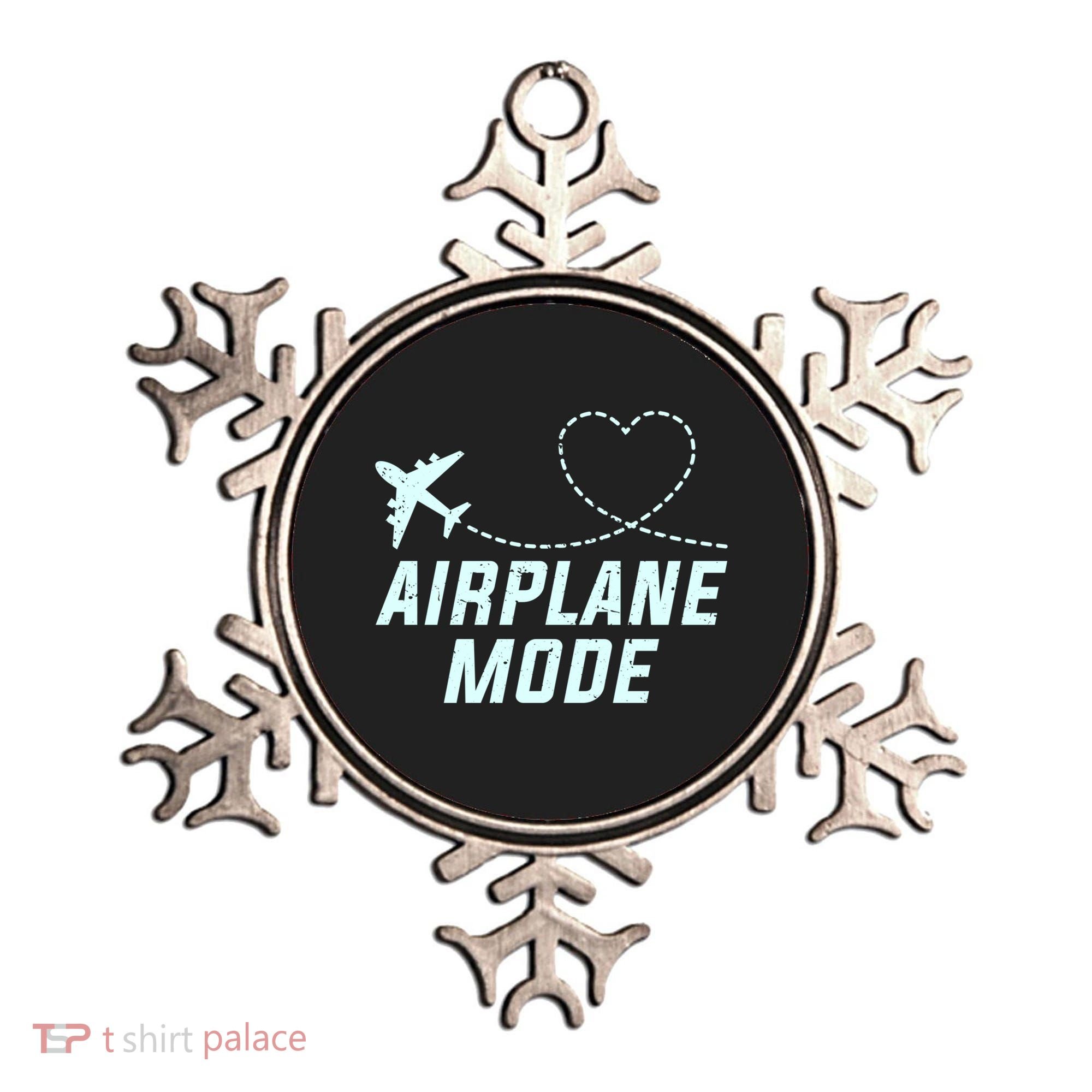 Travel Airplane Mode Vacation For World Travel Gift Ornament