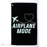 Travel Airplane Mode Vacation For World Travel Gift Golf Towel thumb 0