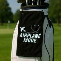 Travel Airplane Mode Vacation For World Travel Gift Golf Towel thumb 2