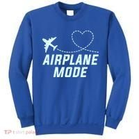 Travel Airplane Mode Vacation For World Travel Gift Sweatshirt thumb 0