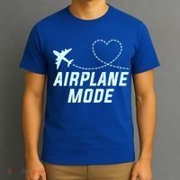 Travel Airplane Mode Vacation For World Travel Gift T-Shirt thumb 3