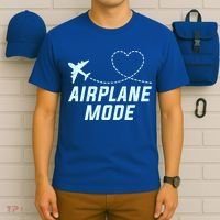 Travel Airplane Mode Vacation For World Travel Gift T-Shirt thumb 6