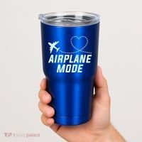 Travel Airplane Mode Vacation For World Travel Gift Tumbler thumb 2