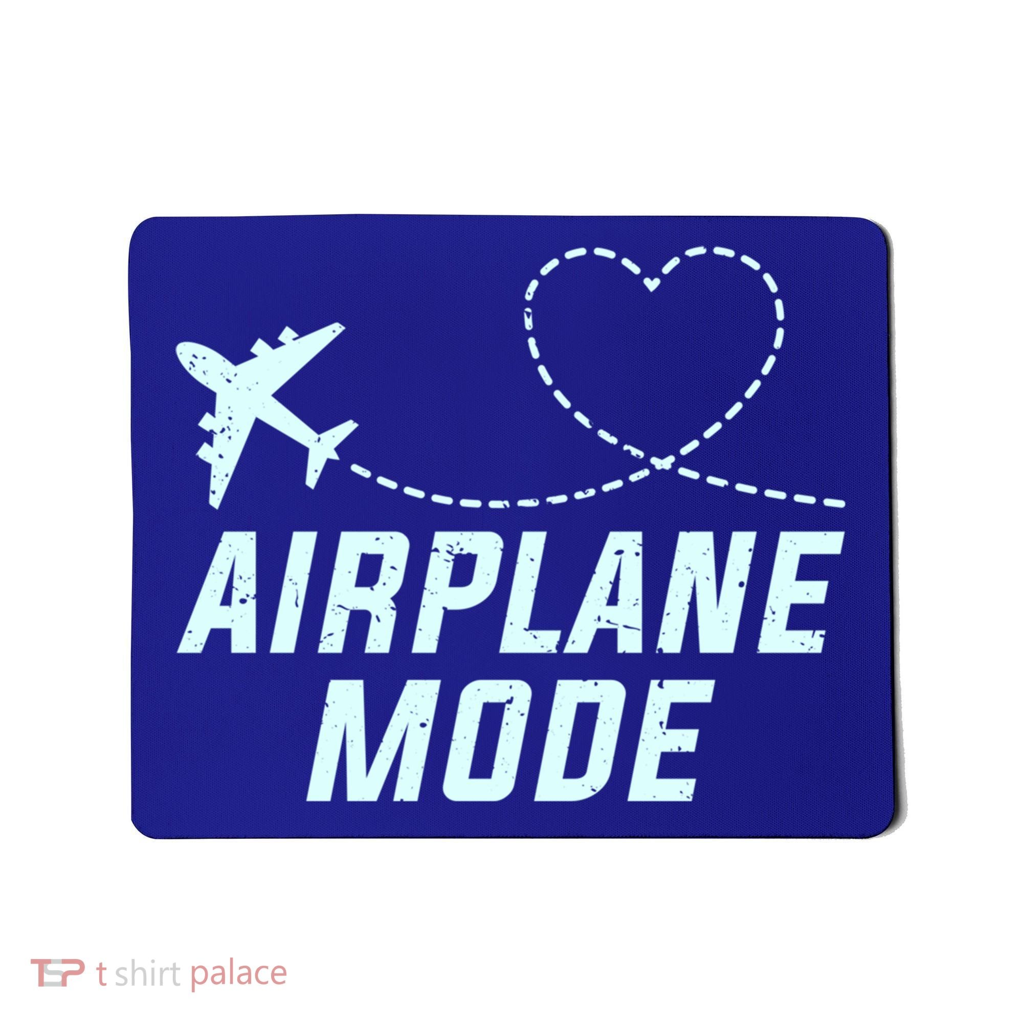 Travel Airplane Mode Vacation For World Travel Gift Mousepad