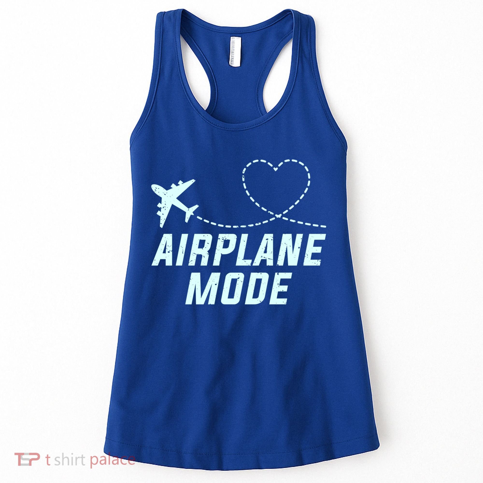Travel Airplane Mode Vacation For World Travel Gift Women's Tank Top