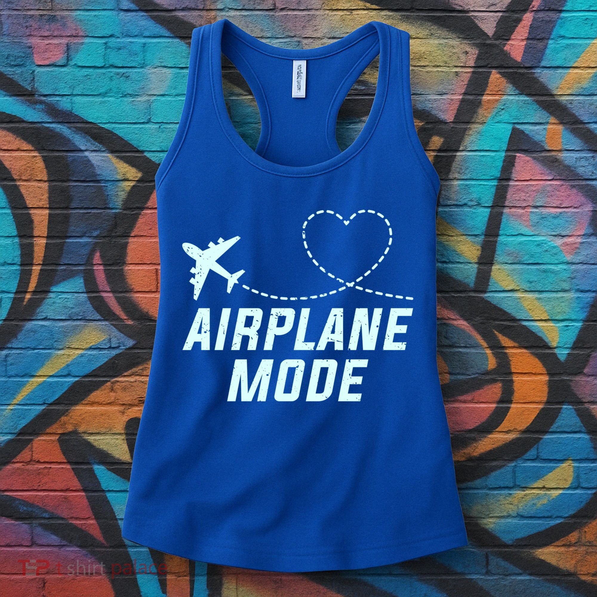 Travel Airplane Mode Vacation For World Travel Gift Women's Tank Top