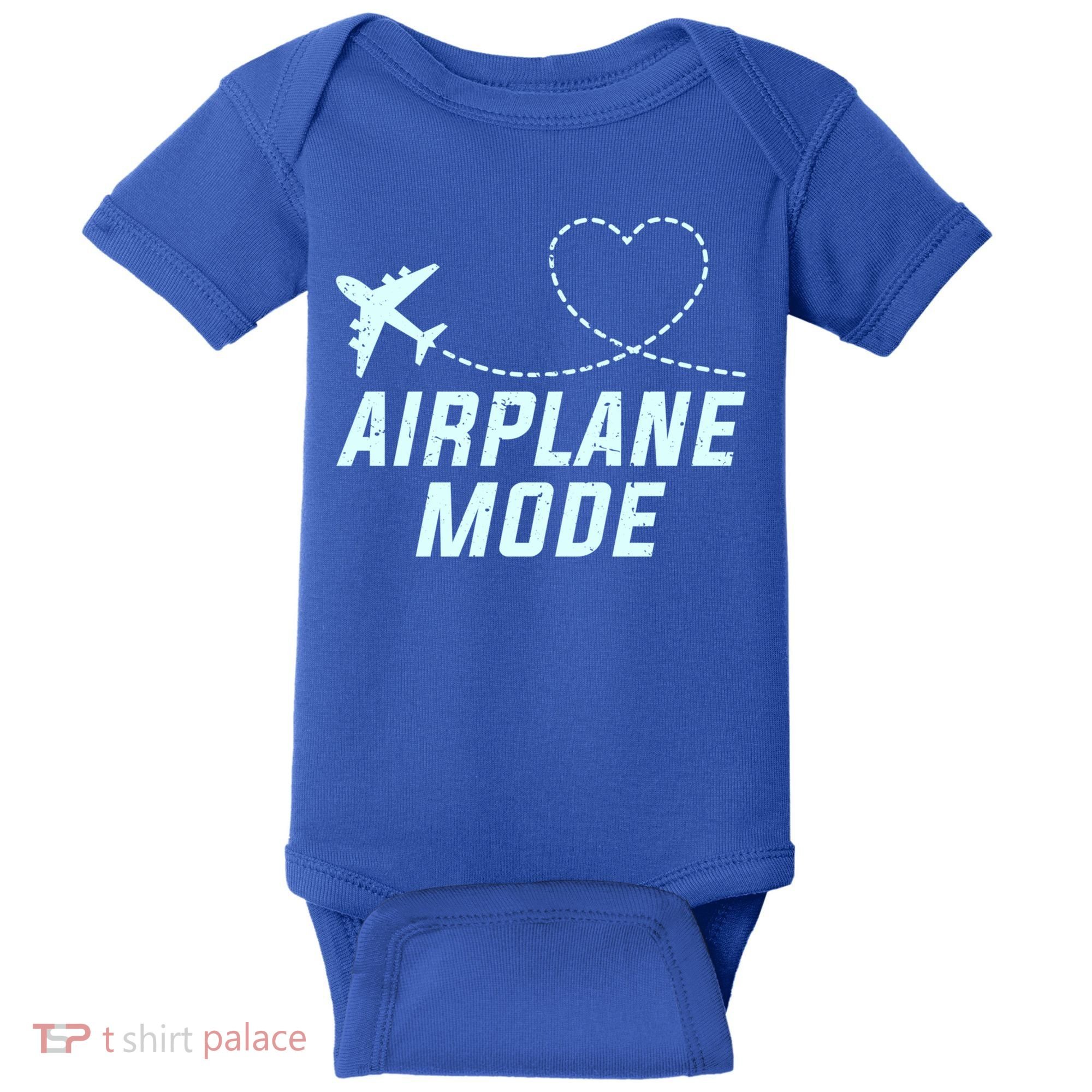 Travel Airplane Mode Vacation For World Travel Gift Baby Bodysuit