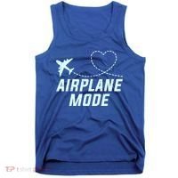 Travel Airplane Mode Vacation For World Travel Gift Tank Top thumb 0