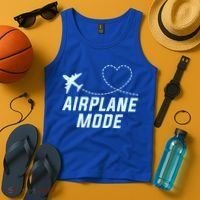 Travel Airplane Mode Vacation For World Travel Gift Tank Top thumb 4