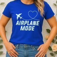 Travel Airplane Mode Vacation For World Travel Gift Women's T-Shirt thumb 2