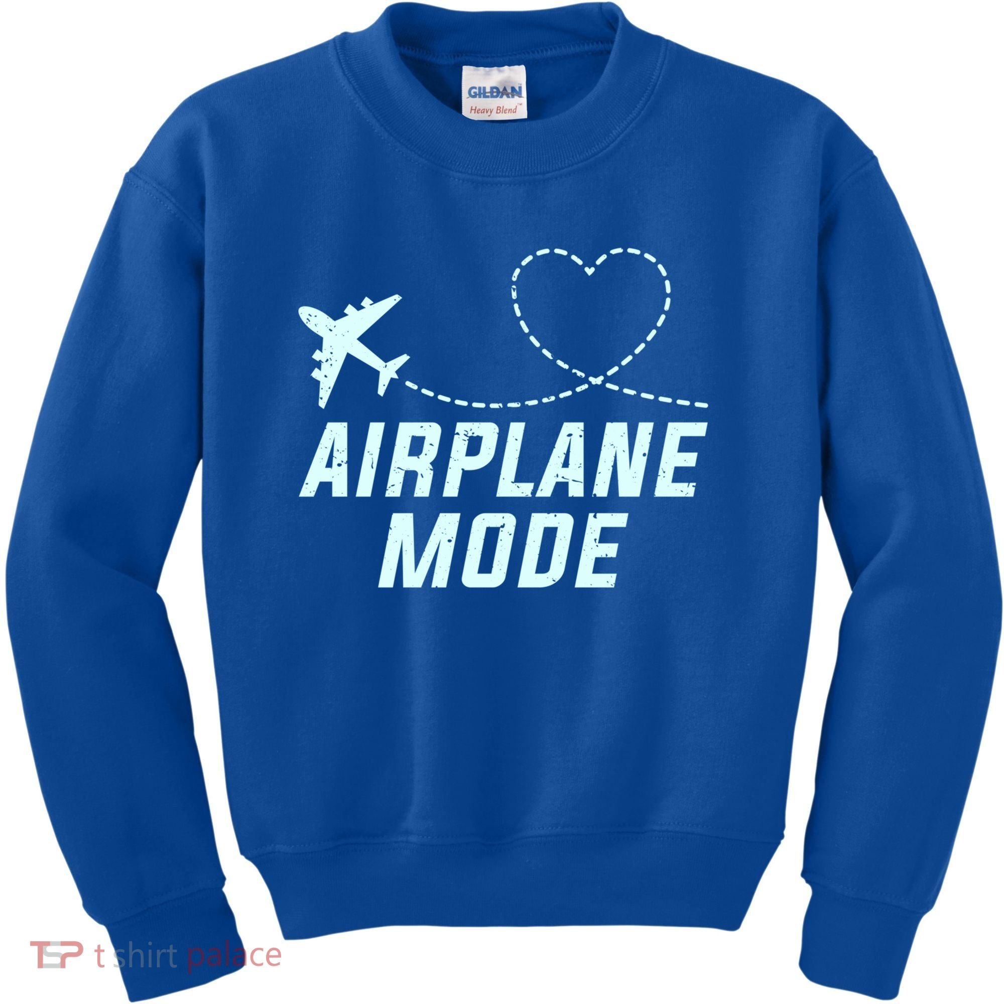 Travel Airplane Mode Vacation For World Travel Gift Kids Sweatshirt
