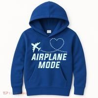 Travel Airplane Mode Vacation For World Travel Gift Kids Hoodie thumb 0