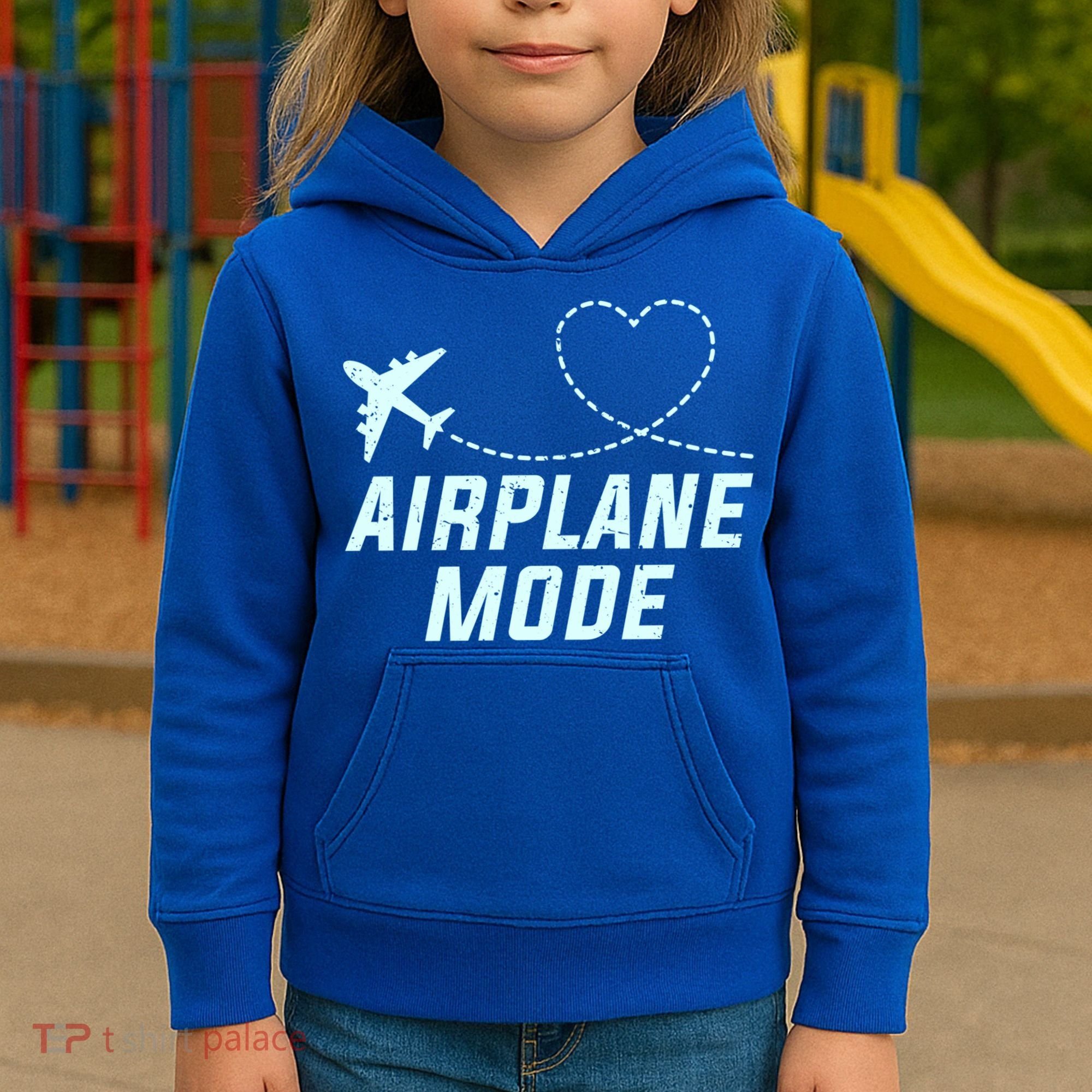 Travel Airplane Mode Vacation For World Travel Gift Kids Hoodie
