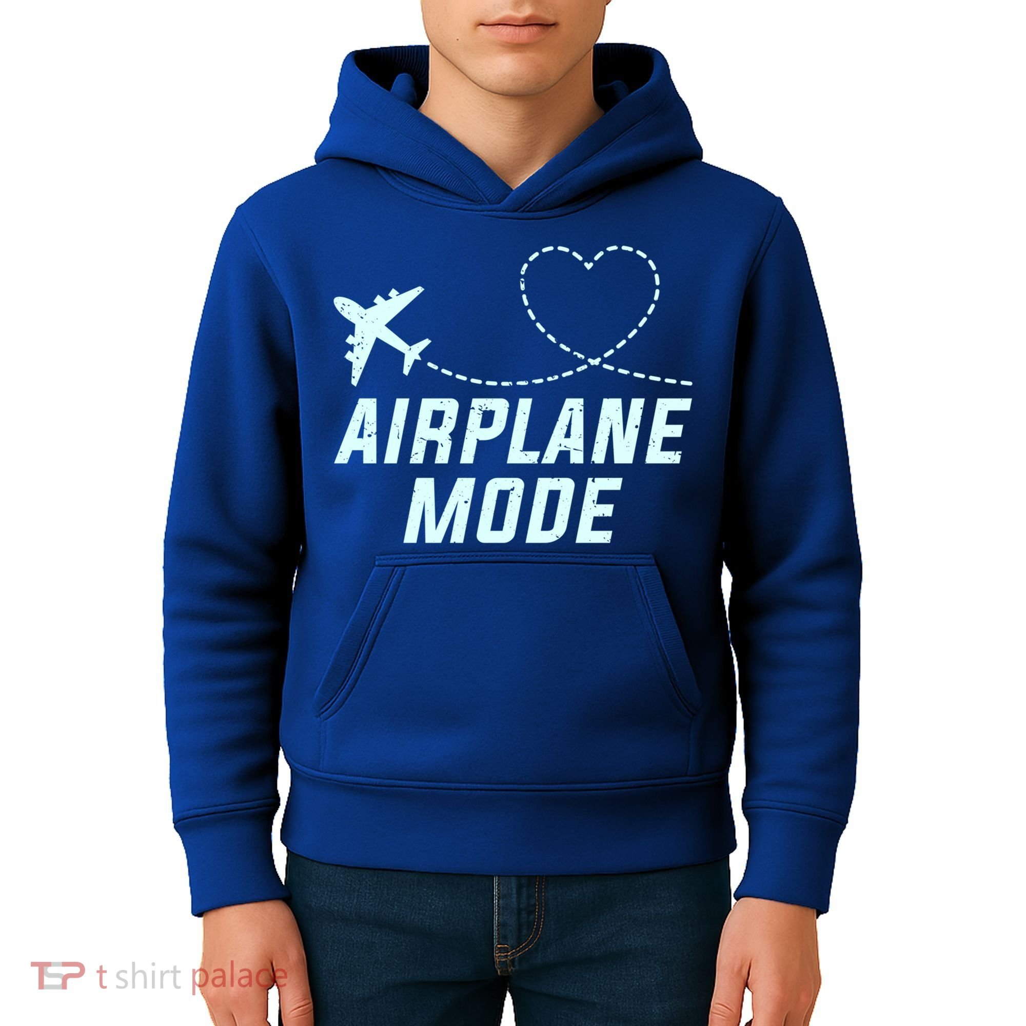 Travel Airplane Mode Vacation For World Travel Gift Kids Hoodie